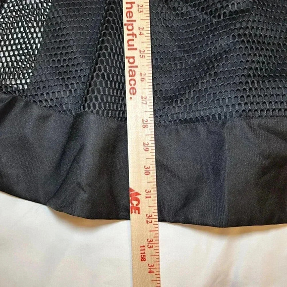 Romeo + Juliet Couture Size Small Dress Netting Black Fit & Flare Sporty Retro G - Picture 10 of 13